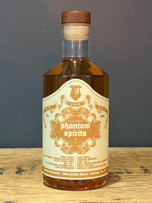 Phantom x Warpigs Smoldering Holes Barrel Aged 10 y.o. Trinidadian Rum (2017)