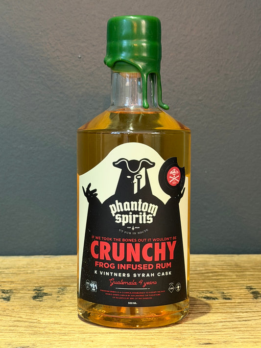 Crunchy Frog Infused  4 y.o. Guatemalan Rum
